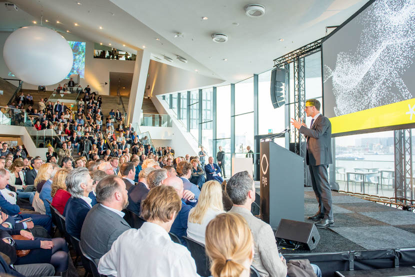 Minister-President Mark Rutte spreekt op het Innovation Expo 2016